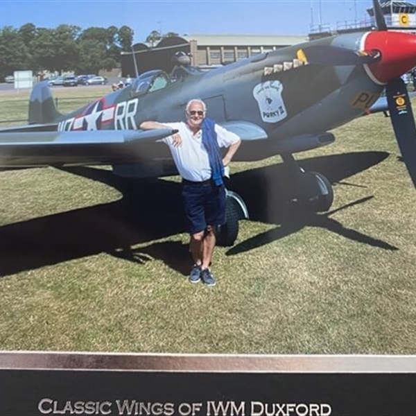 Customer Photo of Wing to Wing with a Spitfire (Squadron Leader)